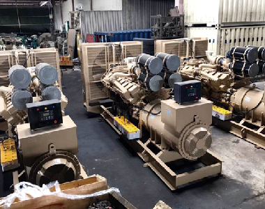 东南亚某金矿项目（康明斯配太阳集团tyc463310台1000KW发电机）